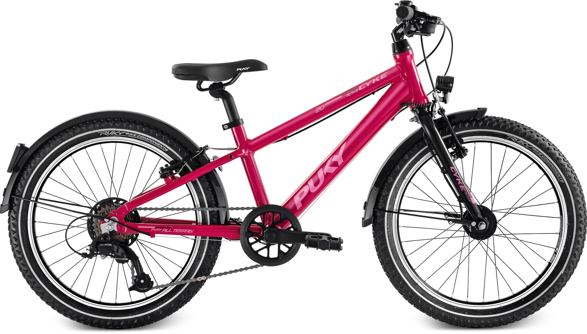 Puky Cyke 20-7 Active alu. børnecykel berry/black