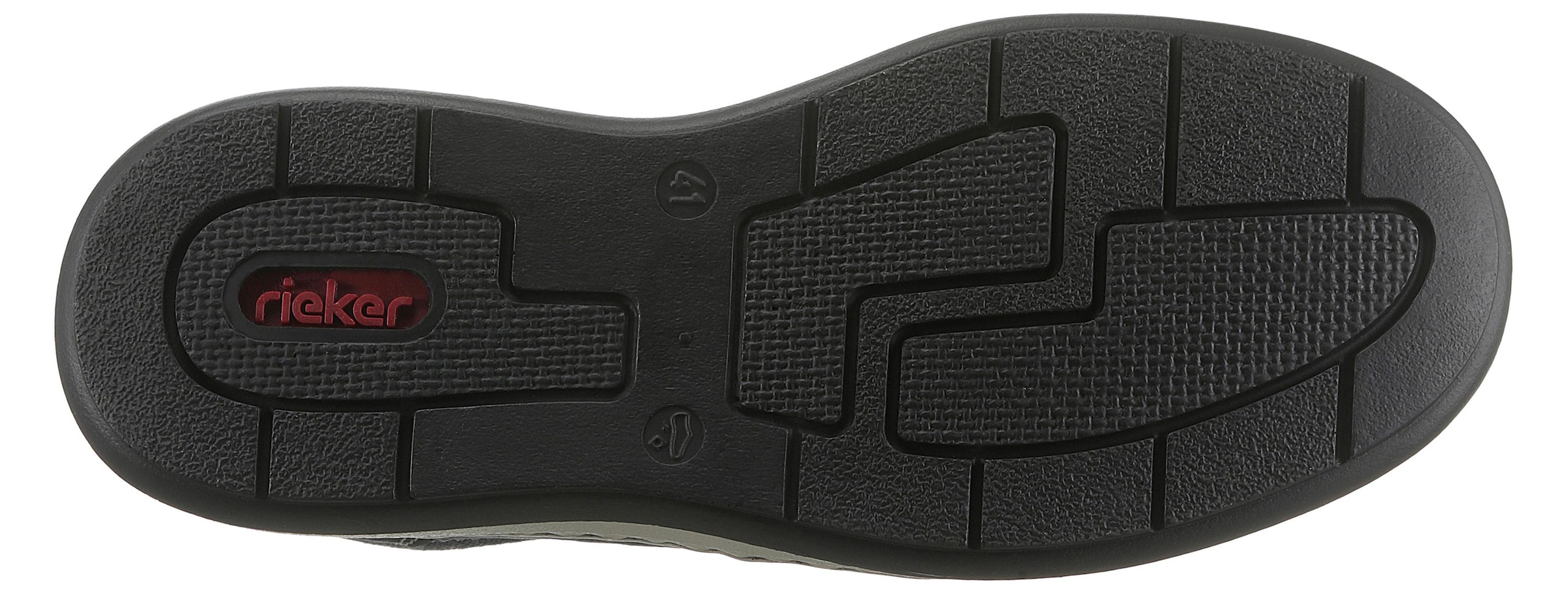 Rieker Slipper  Halbschuh, Freizeitschuh, Schlupfschuh mit modischer Blattnaht