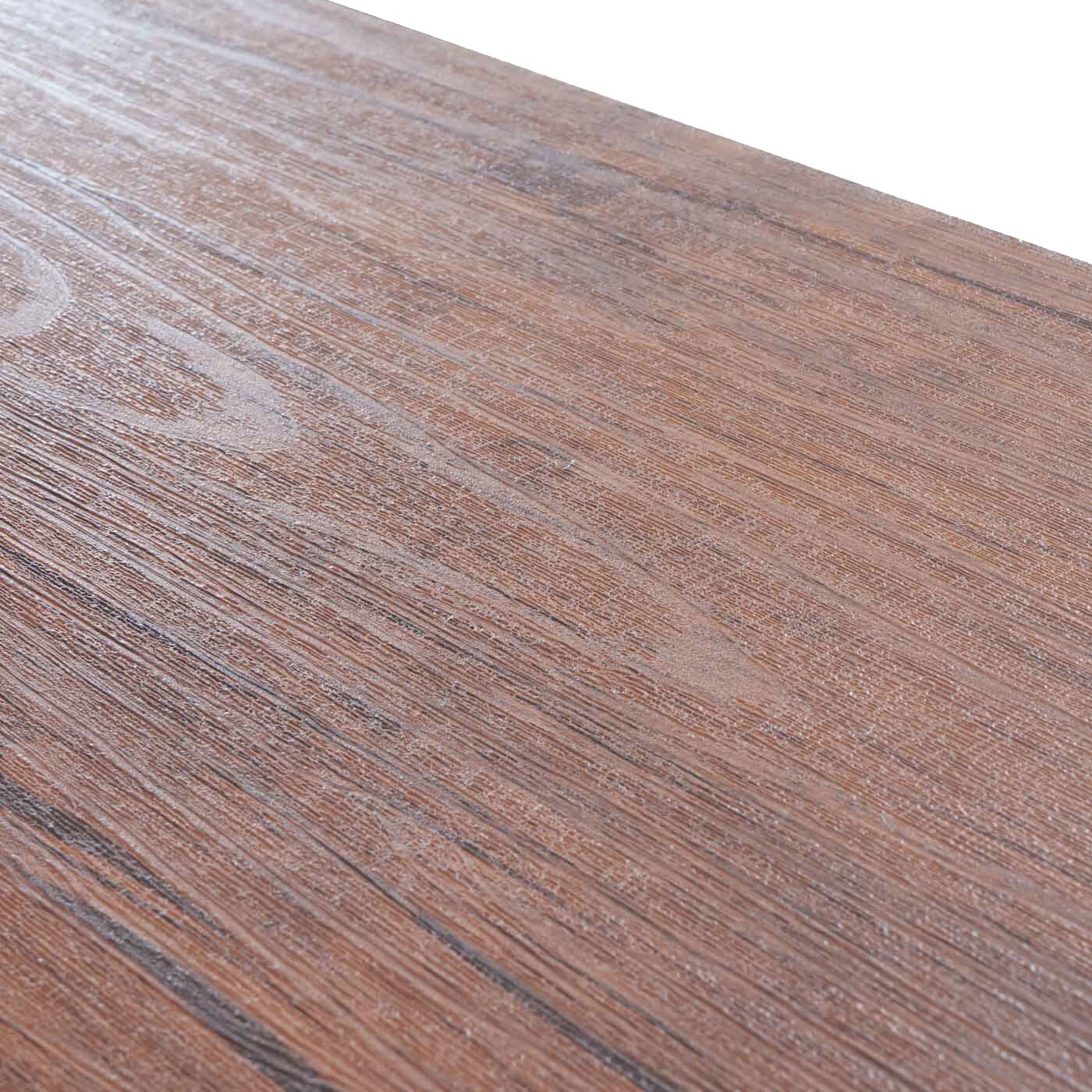Konsolentisch MCW-J97, Schminktisch Ablagentisch, Schublade 3D-Struktur 98x114x60cm MVG-zertifiziert ~ braun