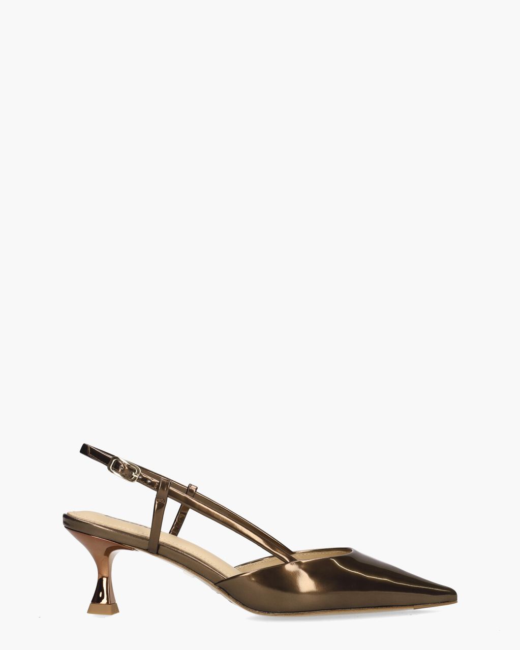 Lola Cruz Carmen Bruin Dames Slingbackpumps