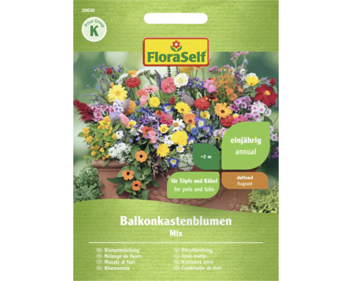 FloraSelf 'Balkondoosbloemen' bloemenmix