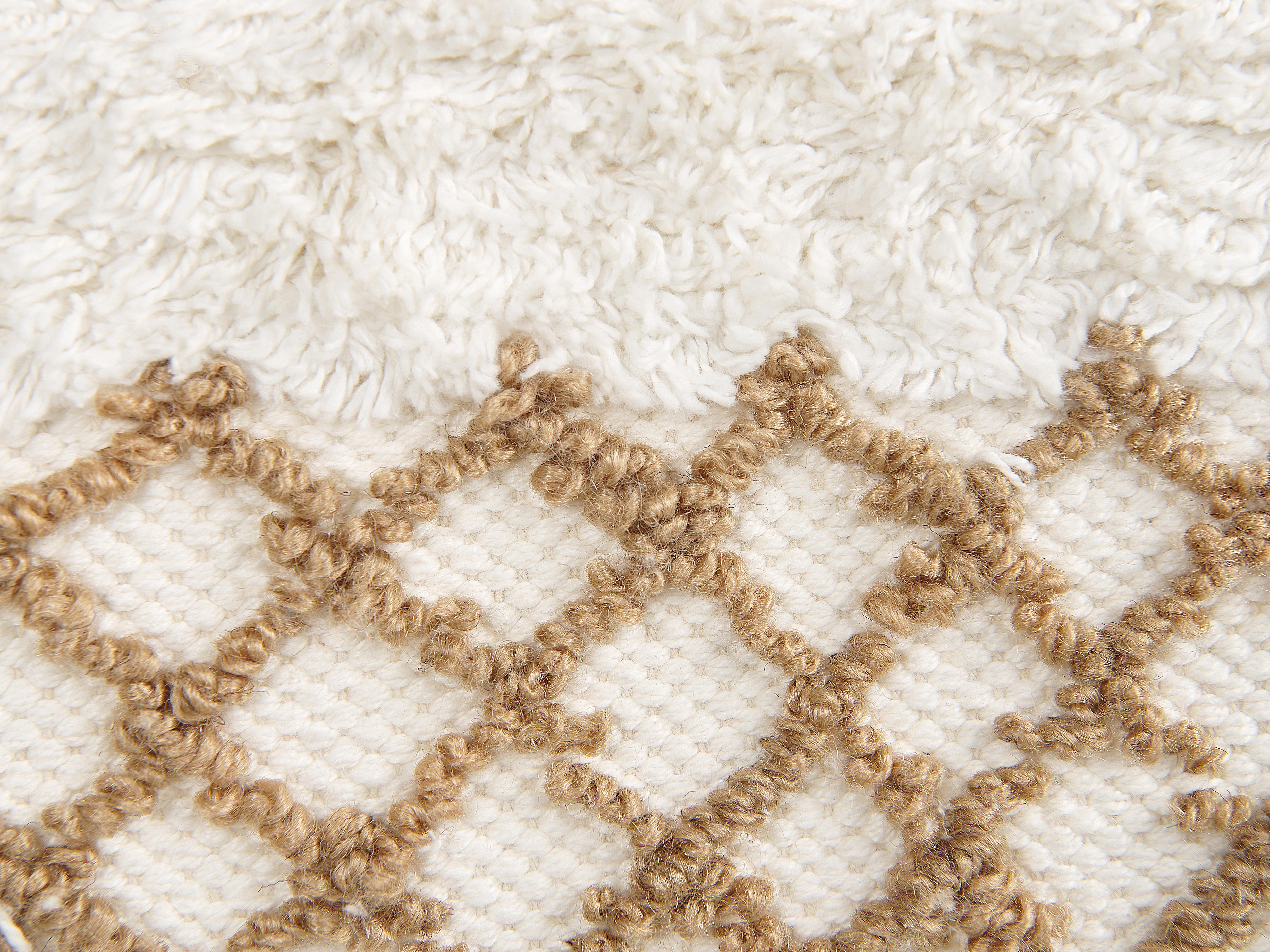 Stoffen wanddecoratie BAZDAN Katoen 107 cm Beige