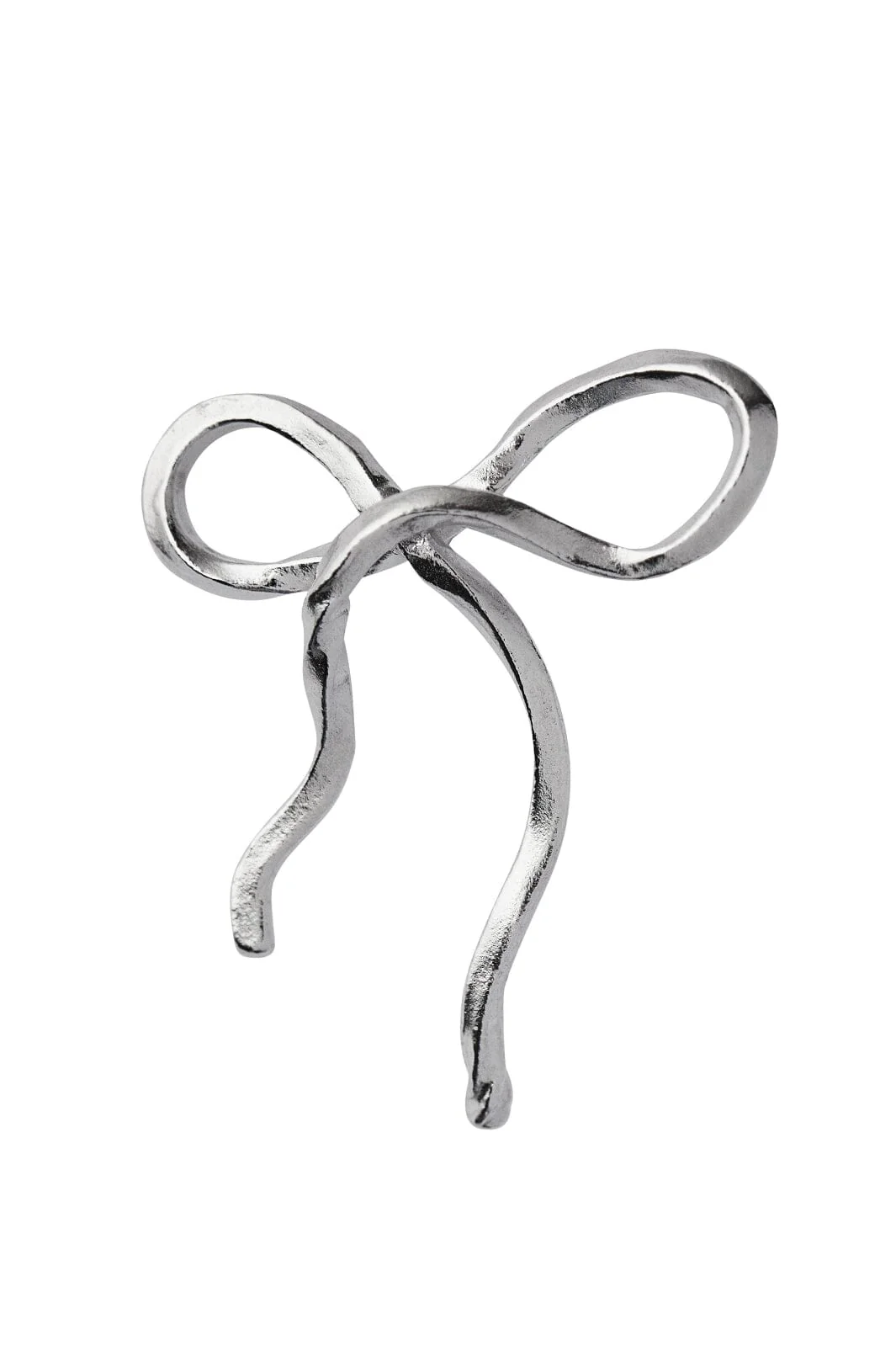 Stine A Flow Bow Earring Silver