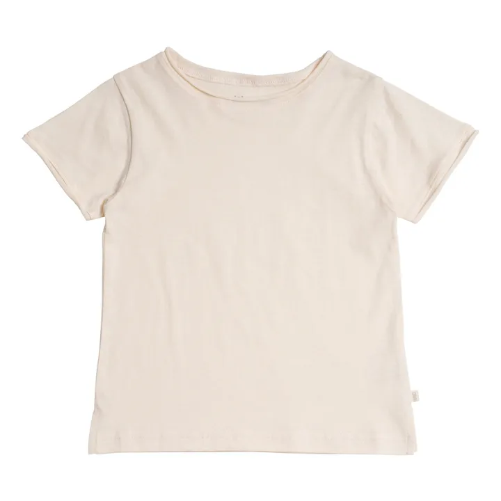 Minimalisma T-Shirt Lin Coton Bio | Ecru