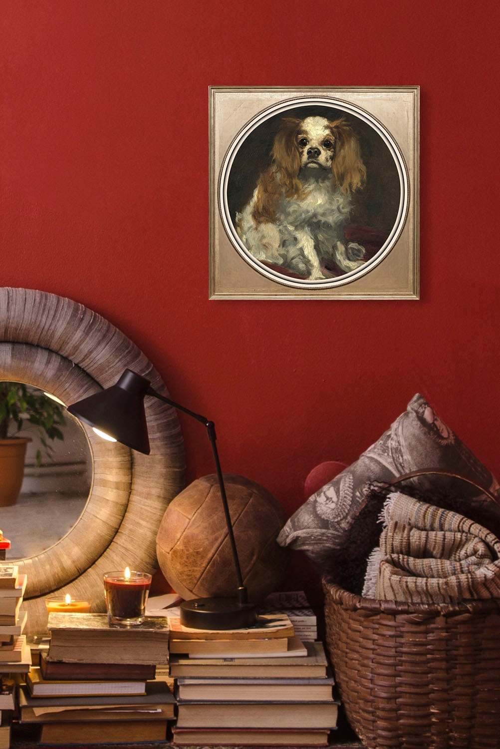 queence Acrylglasbild »Hund« Gemälde | Haustiere | Hund | Hunde | Hundebilder | Kunst Fine Art-Print in Galeriequalität