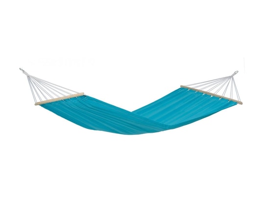 AMAZONAS - Hamac à suspendre Miami aqua - hamac simple à barre