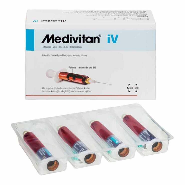 Medivitan® iV Fertigspritzen, 8 St