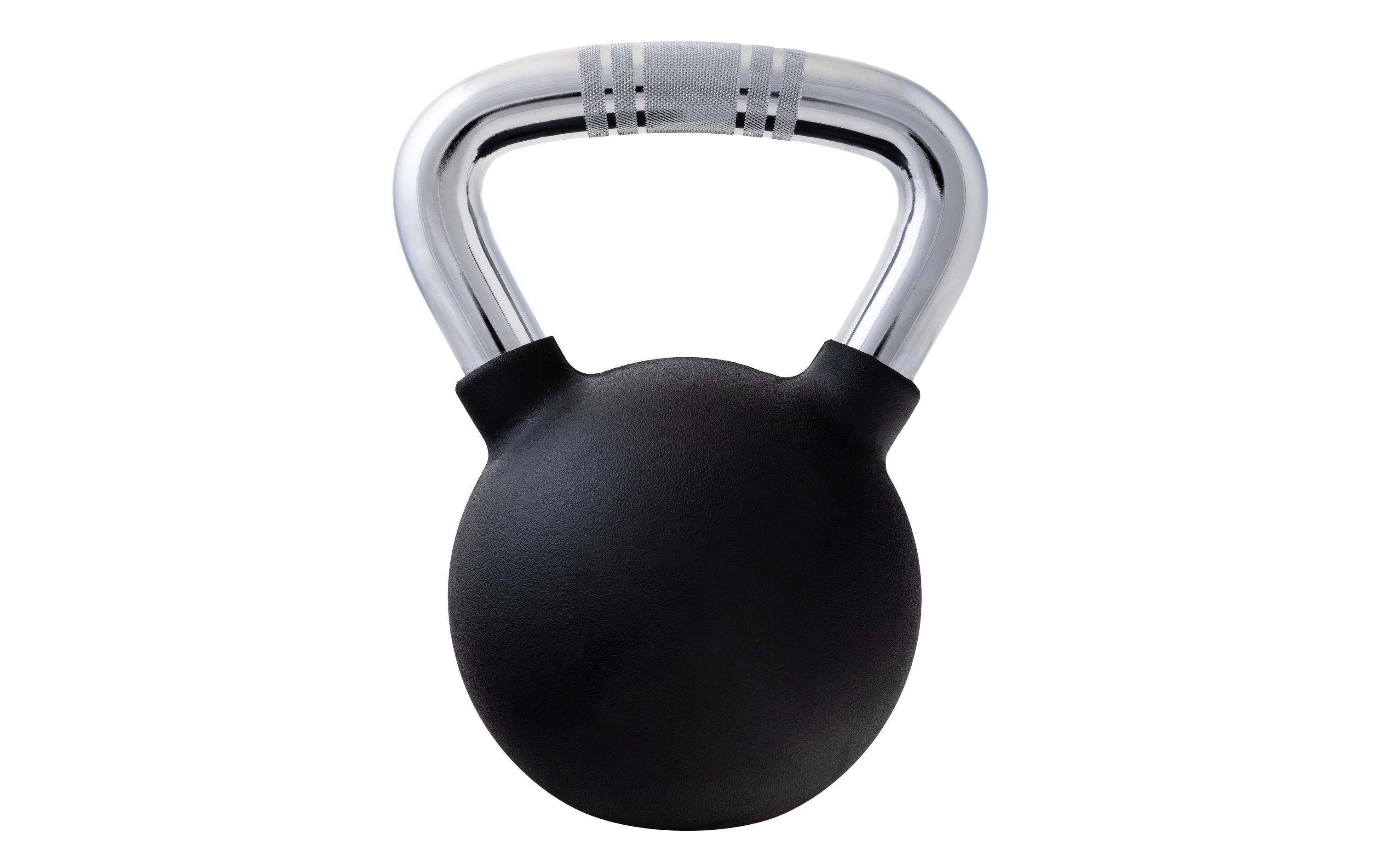 Kettlebell 12 kg, SchwarzKugelhantel für Krafttraining