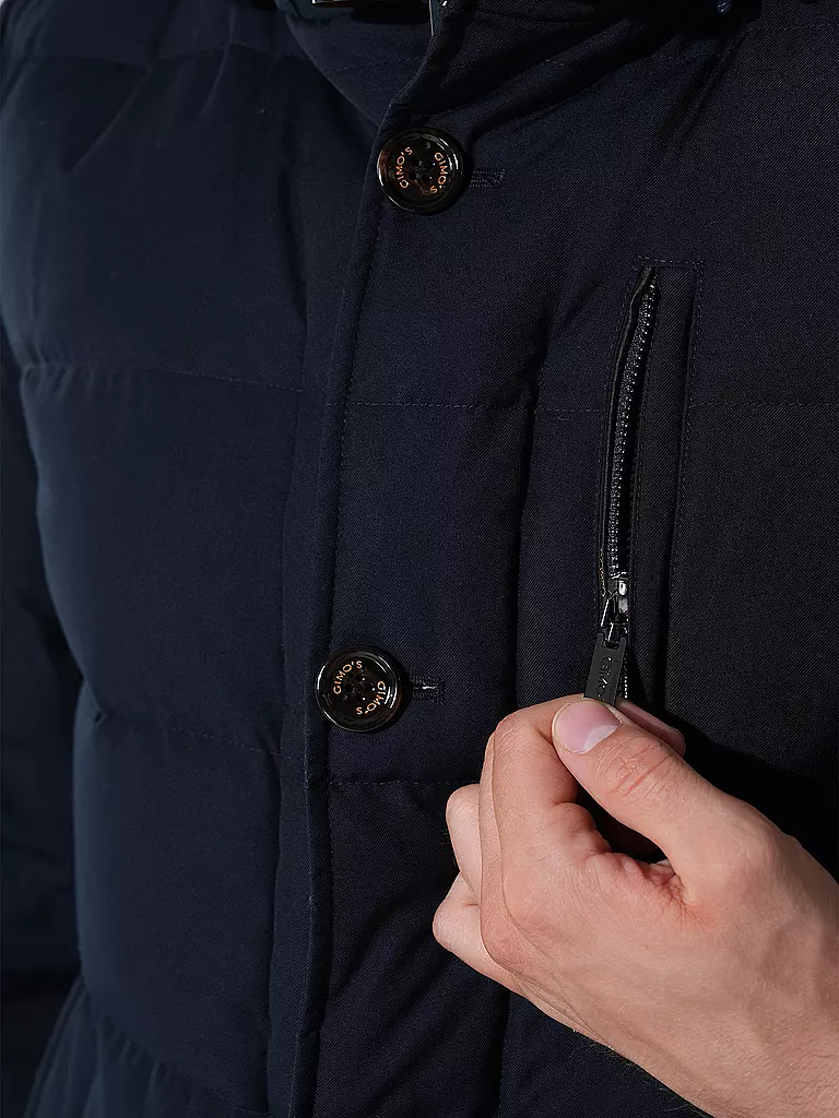 GIMO'S Parka dunkelblau