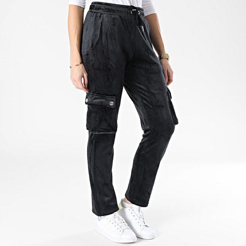 Pantalon Jogging Cargo Femme Noir