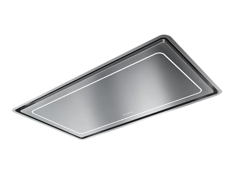 Faber High-Light INOX A120 - Hætte - loft - Niche - bredde: 118.5 cm - dybde: 47.5 cm - udtrækning og recirkulation (-) - rustfrit stål