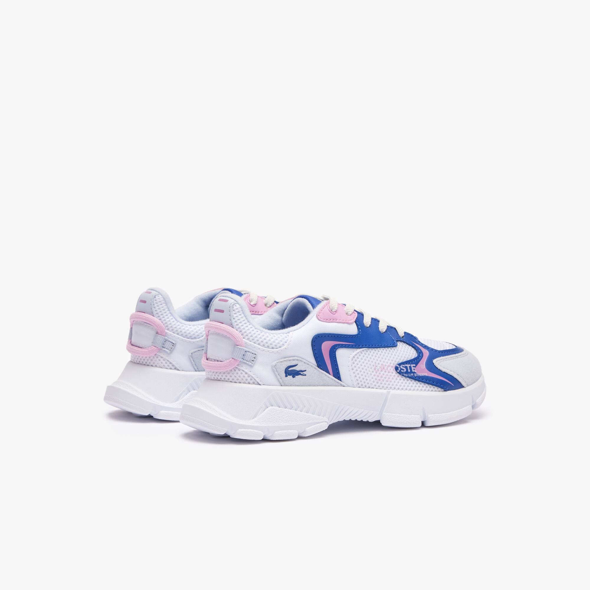 Kinder-Sneakers L003 Neo aus Textil Sneakers - Blau - Lacoste - Kinder