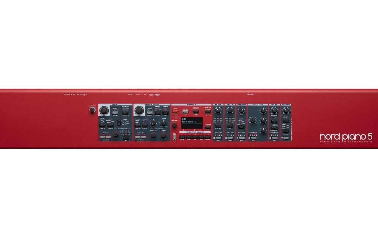 E-Piano Nord Piano 5 – 73 Tasten<br>Stage-Piano mit 2 Piano-Engines und 2 Sample-Synthesizern