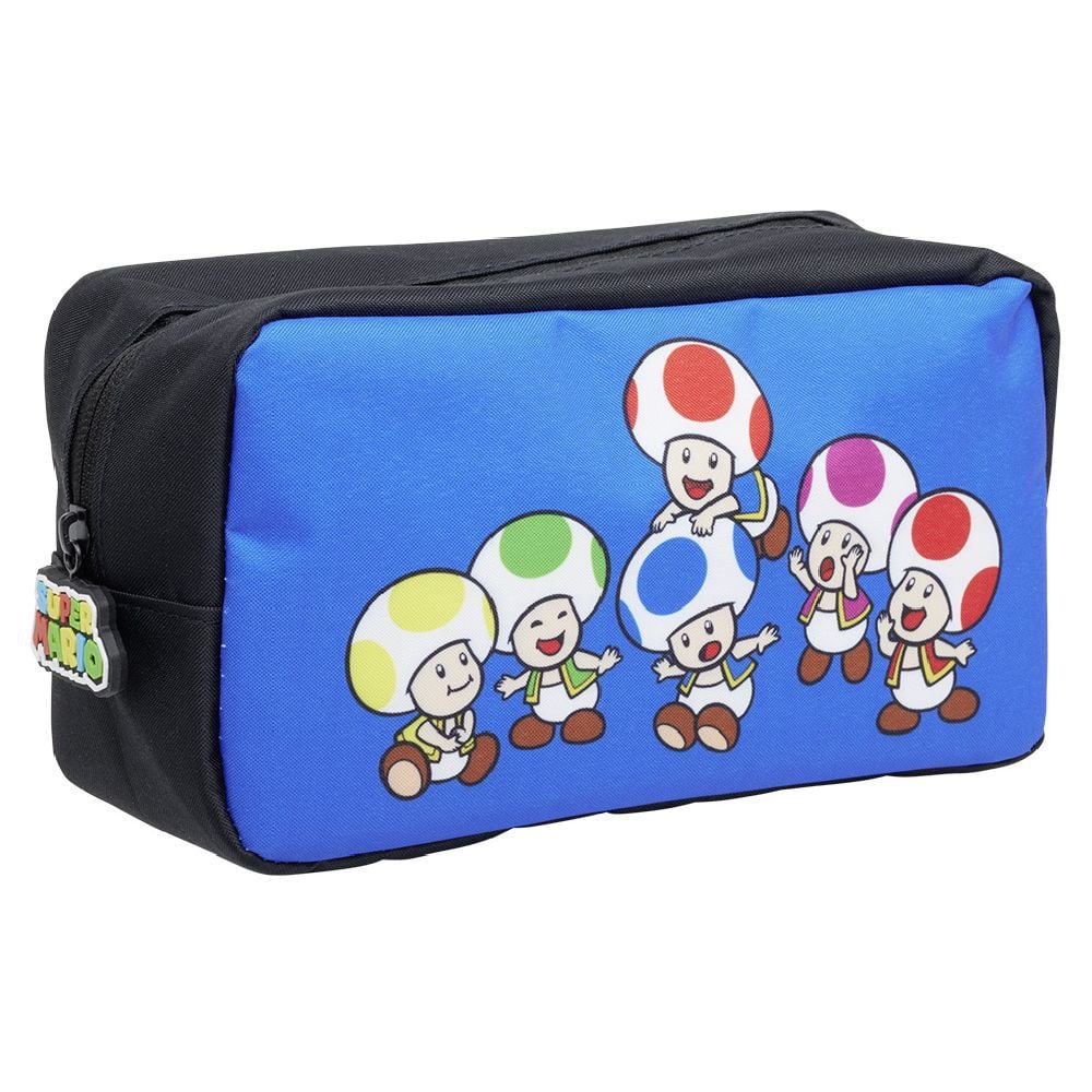 Trousse Super Mario bleu L25 x l15,5 x H22 cm