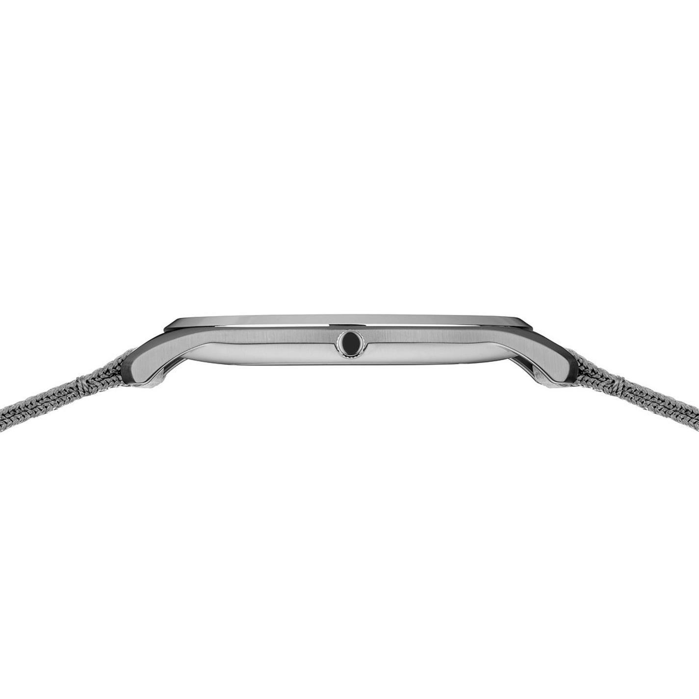 Bering Ocean Ultra Slim Silver Watch
