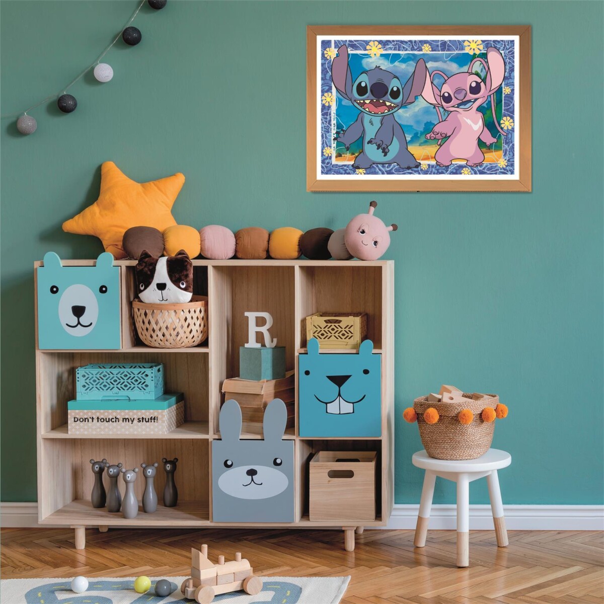 Disney Puslespil - Stitch - 104 Brikker - Clementoni