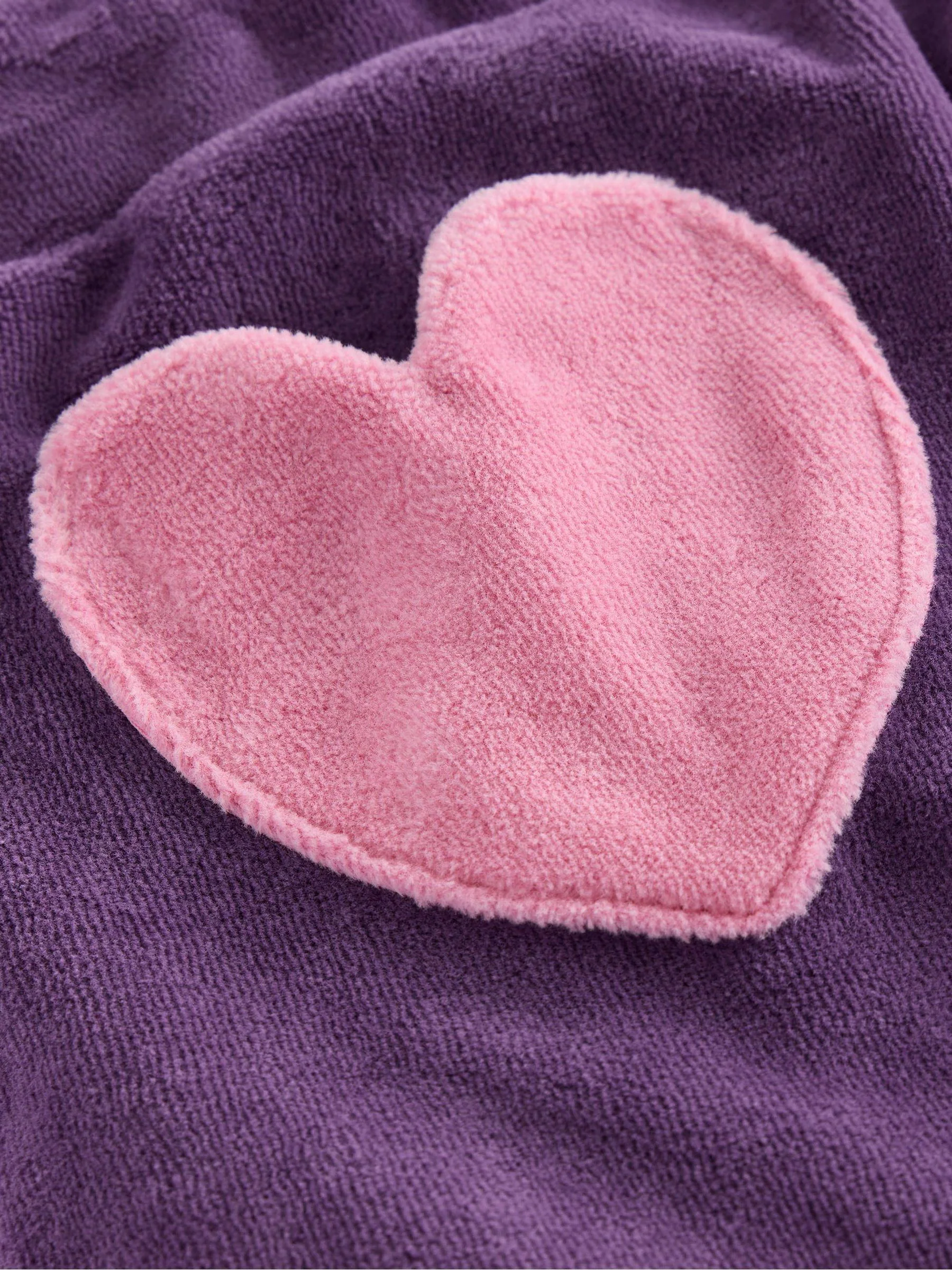 Paars - Boden Hart Pocket Velour Joggingbroeken