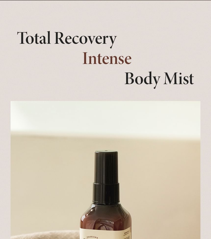 BEYOND - Total Recovery Intense Body Mist