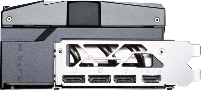 MSI GeForce RTX 5080 SUPRIM SOC 16GB grafikkort