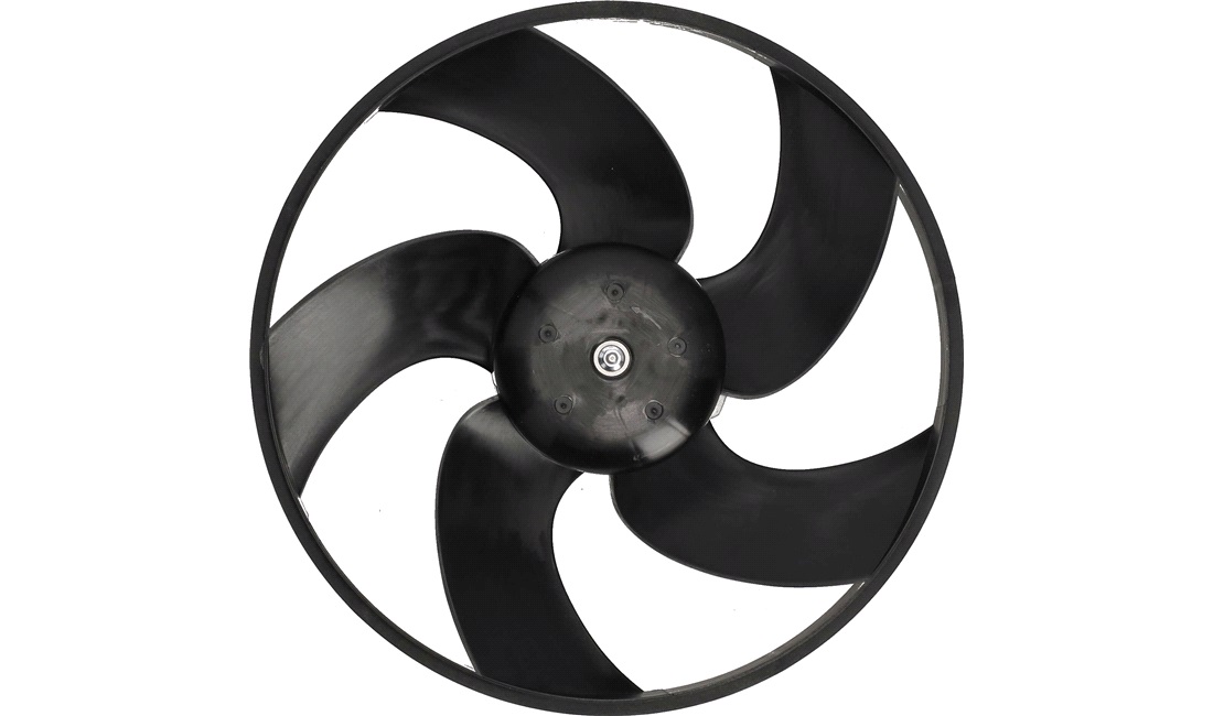 Ventilator, motorkøling