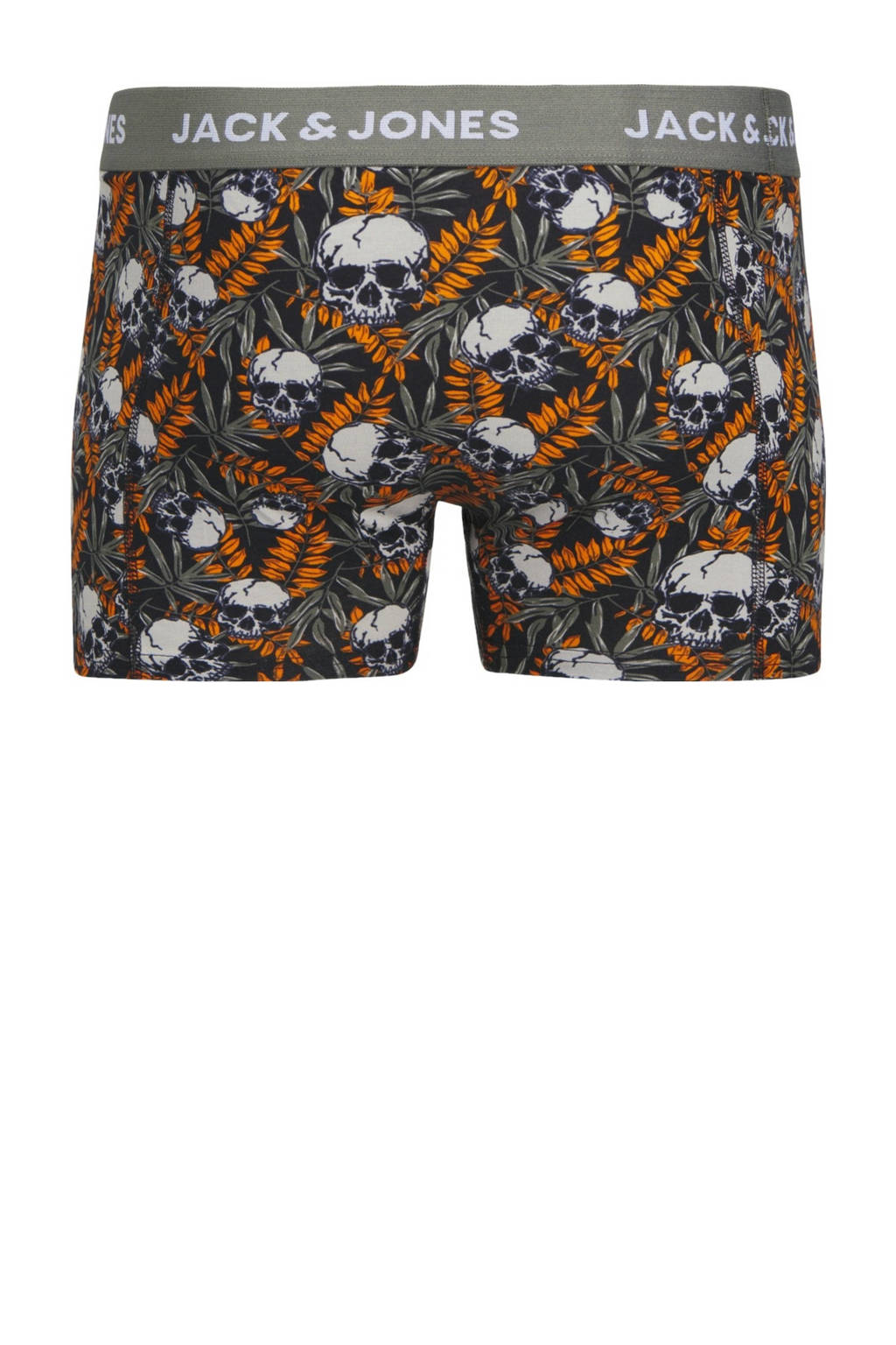 Fijne goed passende onderbroekenboxershort JACHUGO SKULLS - set van 3 donkerblauw/multicolor