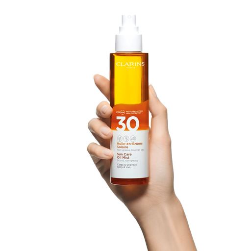 Clarins Sun Care Body Oil-In-Mist, SPF 30, 150 ml