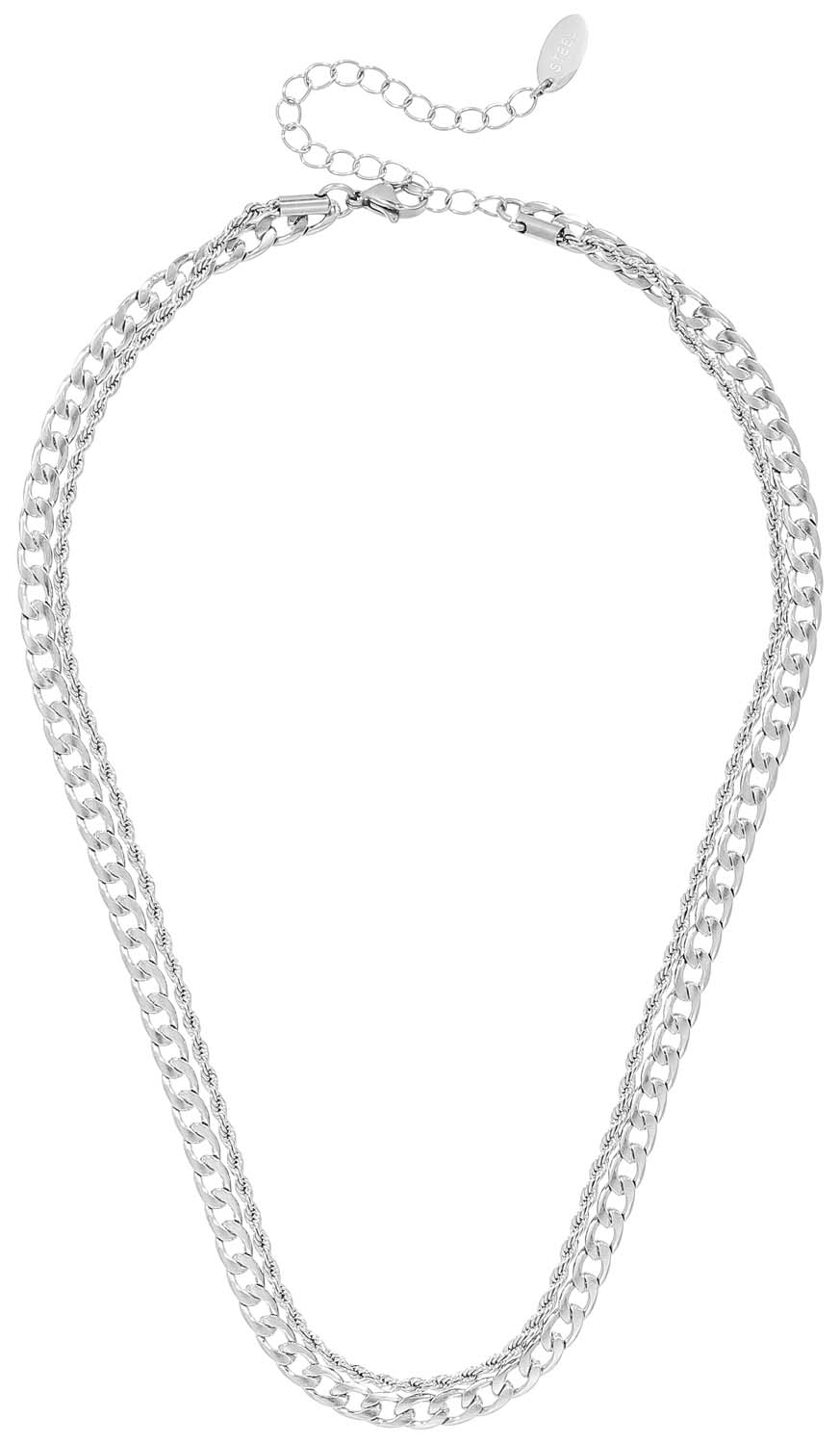 Layering Kette - Daily Steel