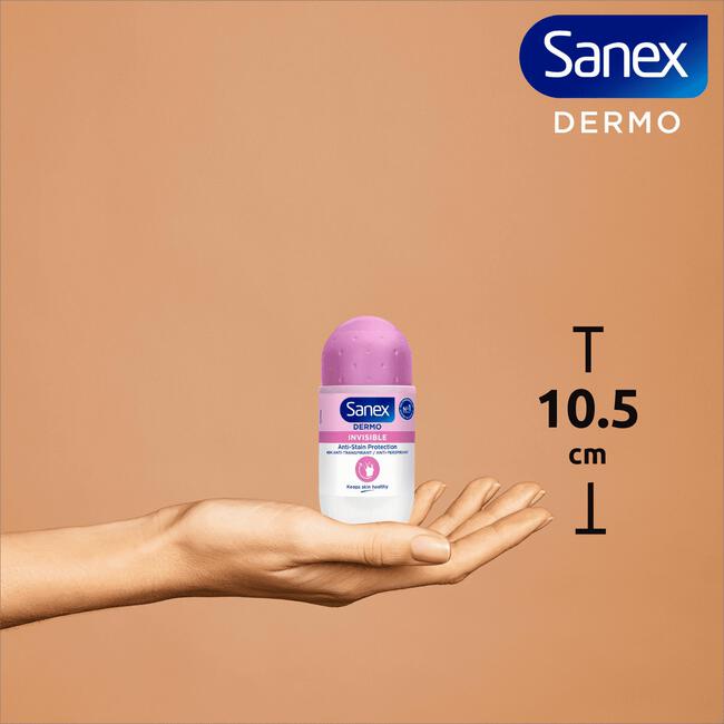 Sanex Dermo Invisible Deodorant Roller 50 ML