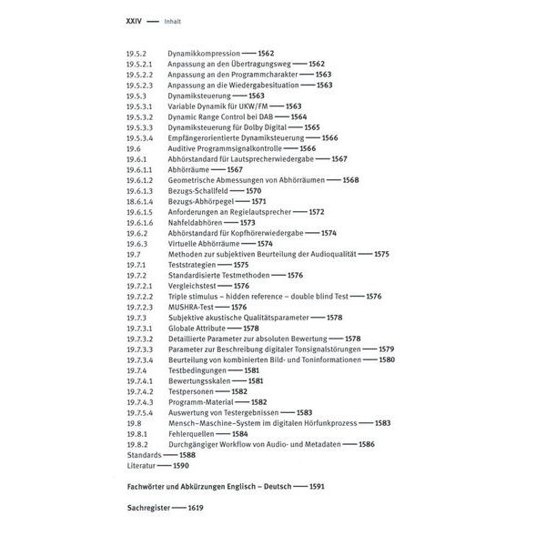 De Gruyter Handbuch der Tonstudiotechnik