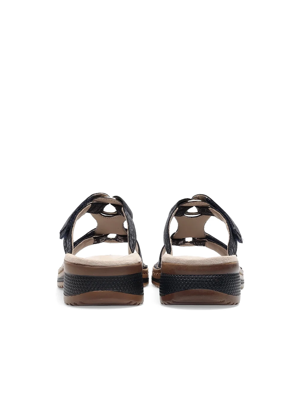 Pantolette Hawaii blau