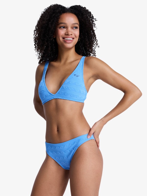 Paradise Wave Set Ensemble bikini deux pièces silhouette élancée Bleu Femme