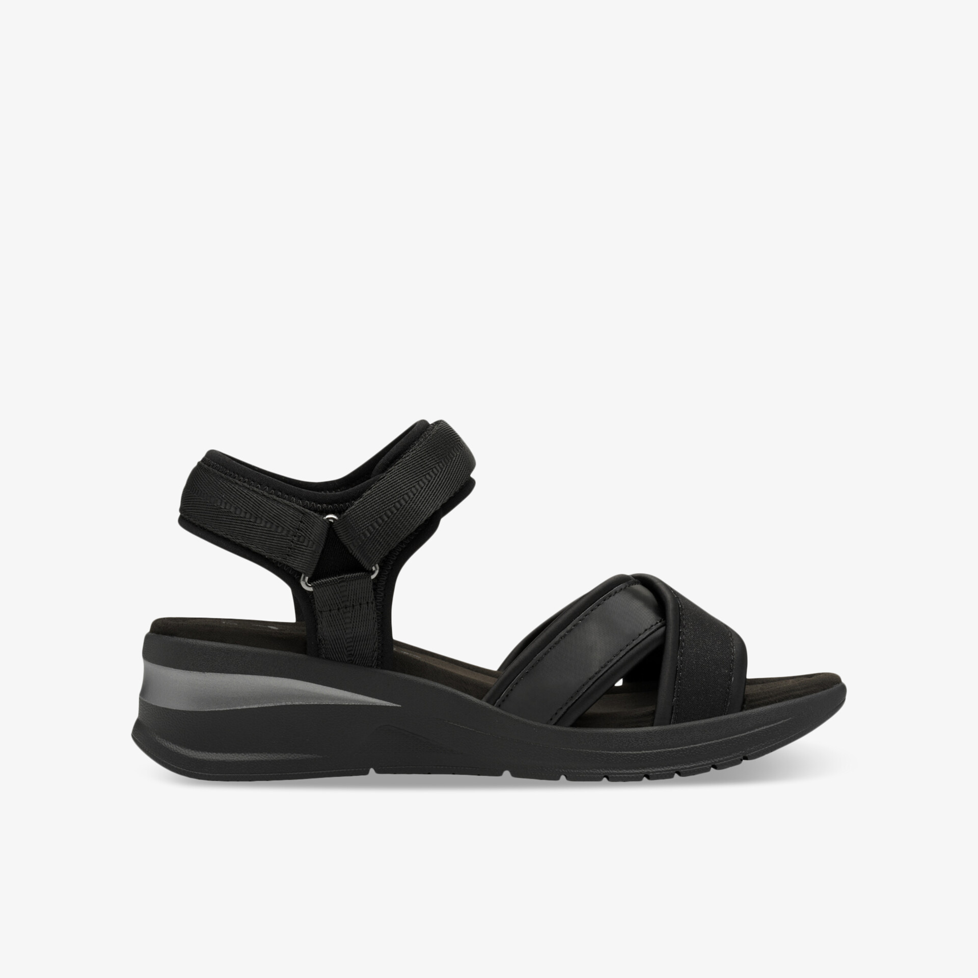 Tamaris Damen Sandalen schwarz