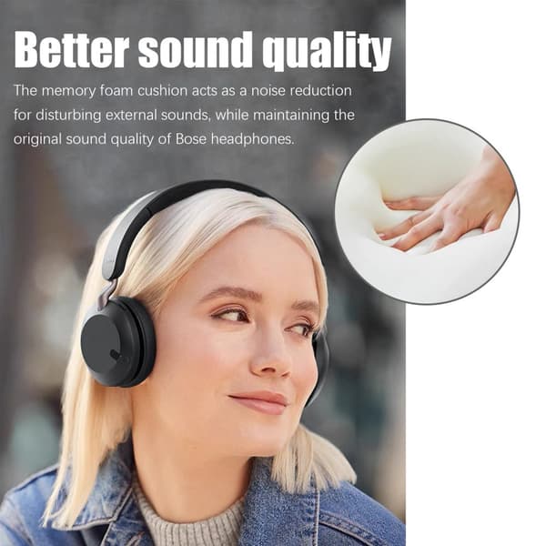 INF Øreputer 1 par Sort Jabra Elite 45H / Jabra Evolve2 65