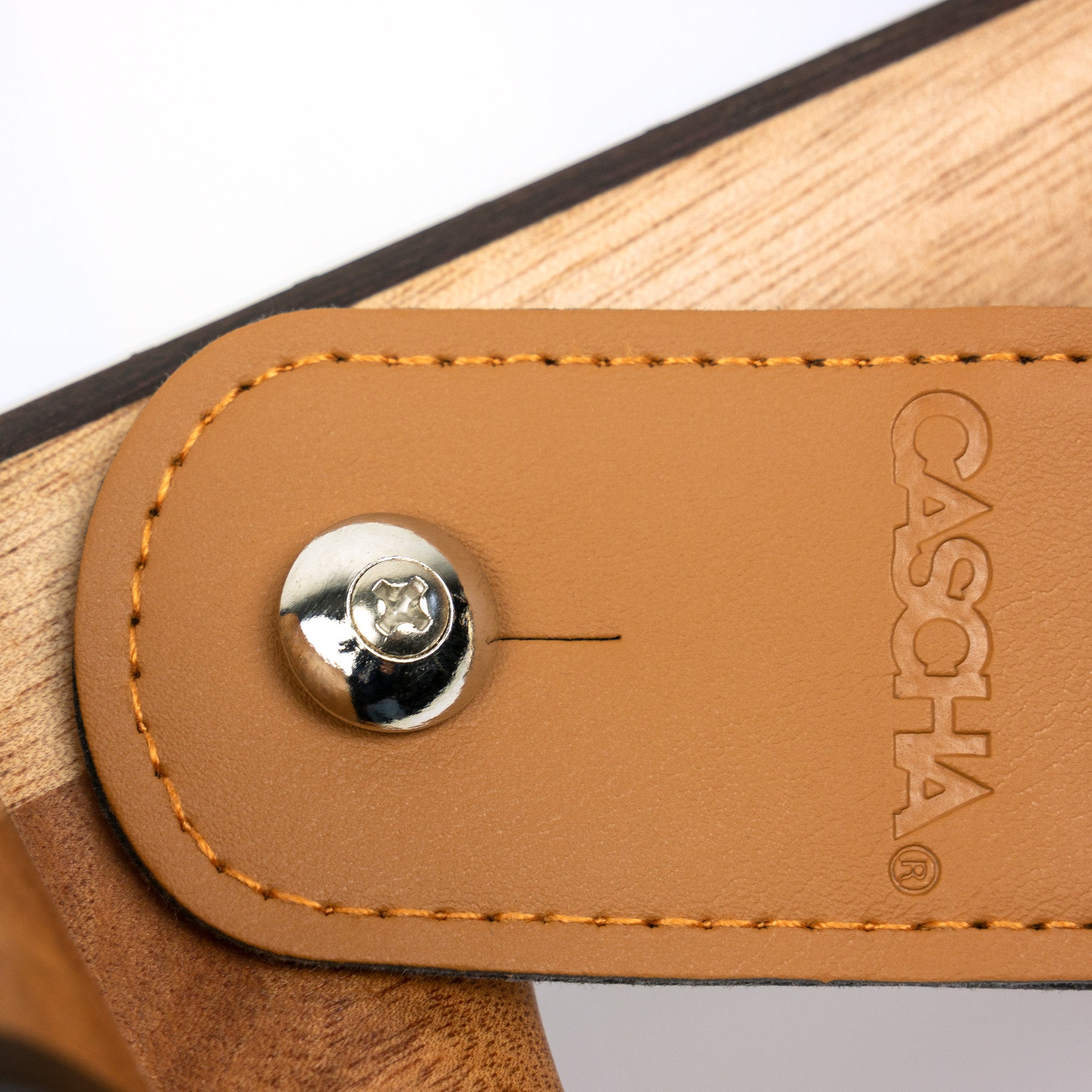 Cascha HH 2201 ukelele draagband katoen bruin
