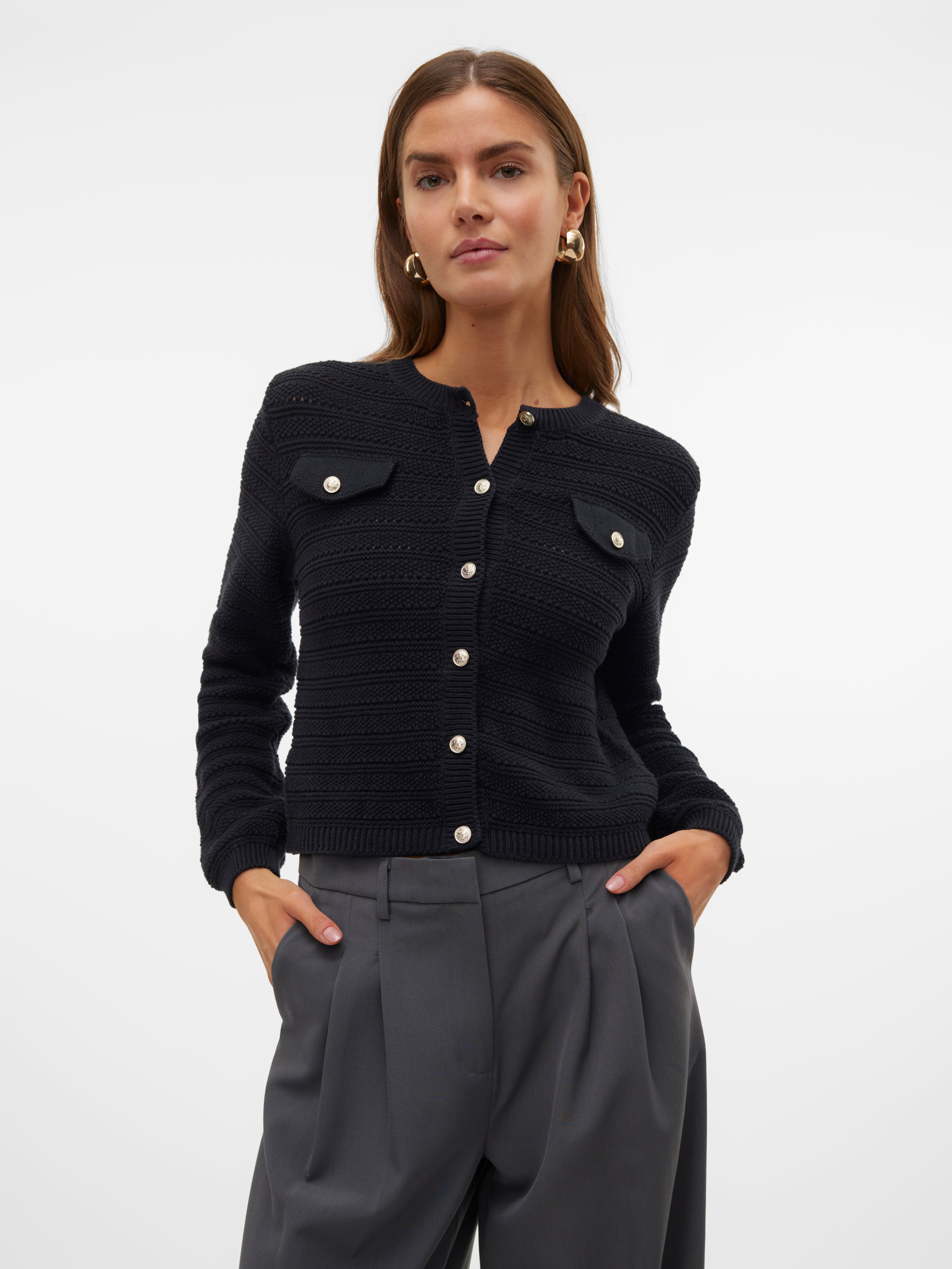 VMVIOLETTA Gebreid vest
