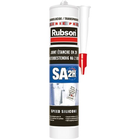 Mastic SA1H sanitaire translucide cartouche 280ml