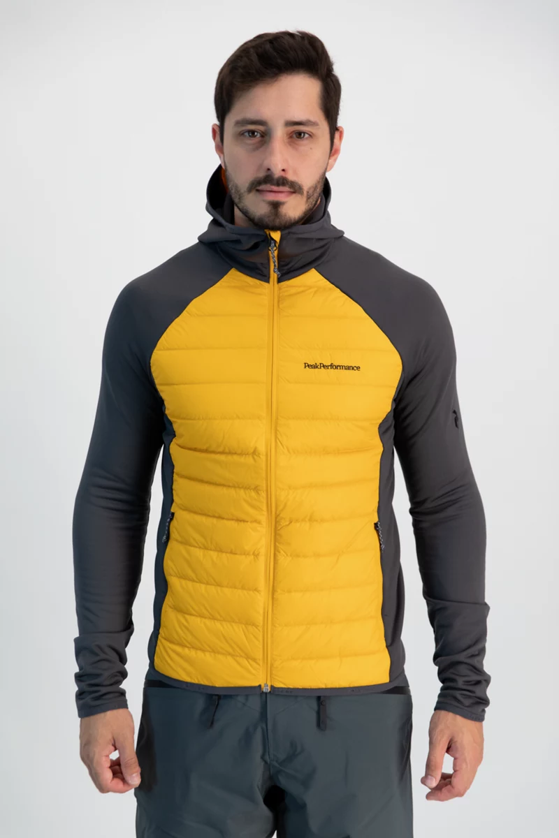 PEAK PERFORMANCE Down Hybrid Hood Herren Daunenjacke