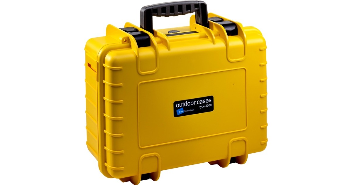 B&Woutdoor.case type 4000 DJI Mavic Air 2 koffer  (Geel)