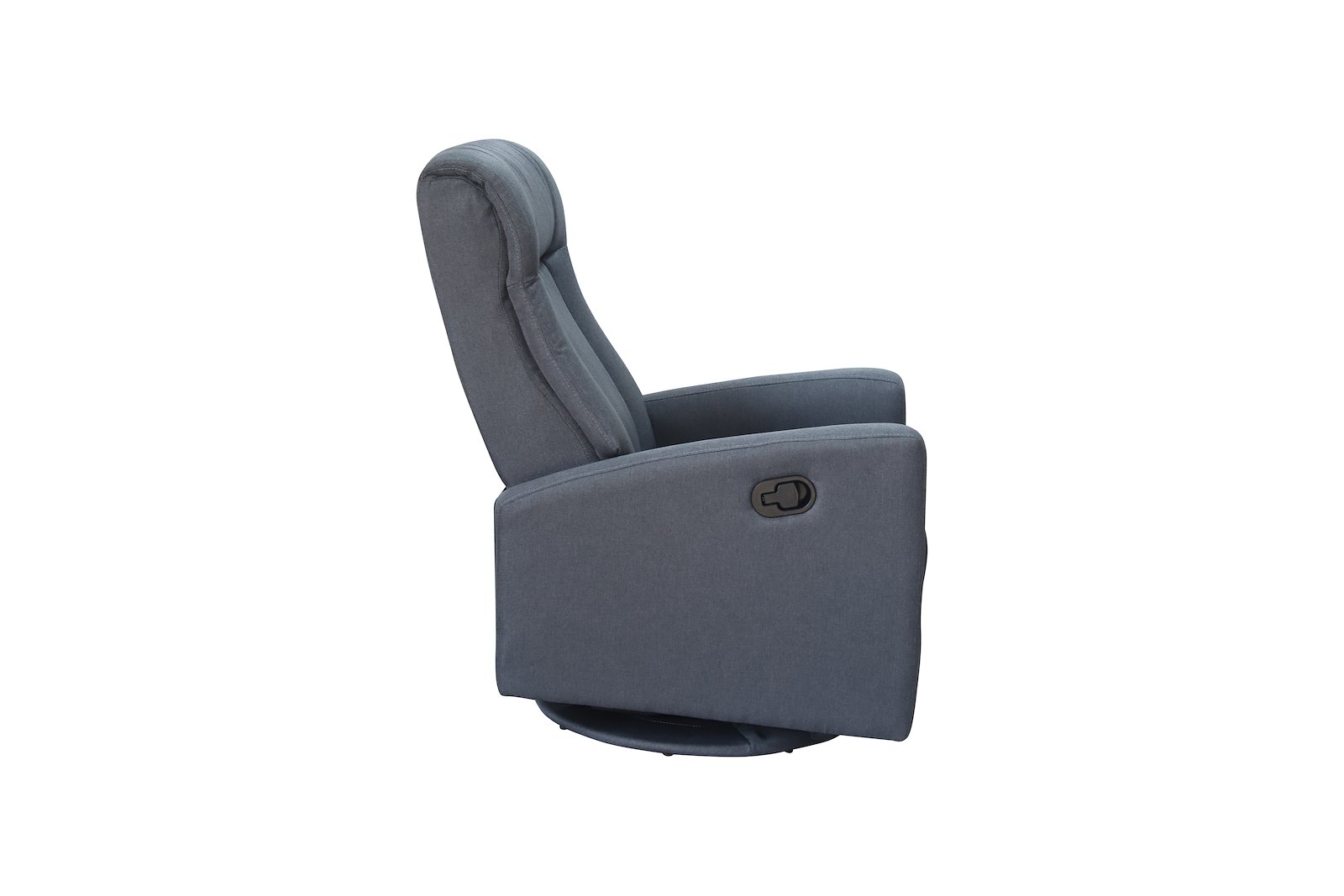 Aristo Recliner Tekstil Malmø 95 Grå med sving og gyngebeslag
