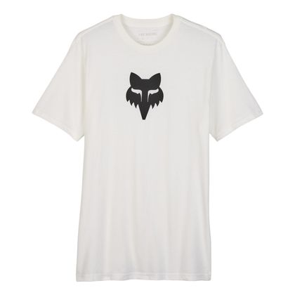T-Shirt manches courtes Fox FOX HEAD - Blanc