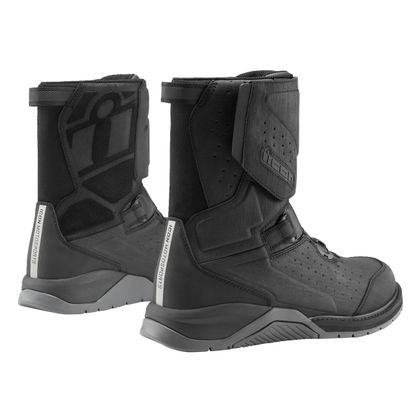 Bottes Icon ALCAN WATERPROOF - Noir