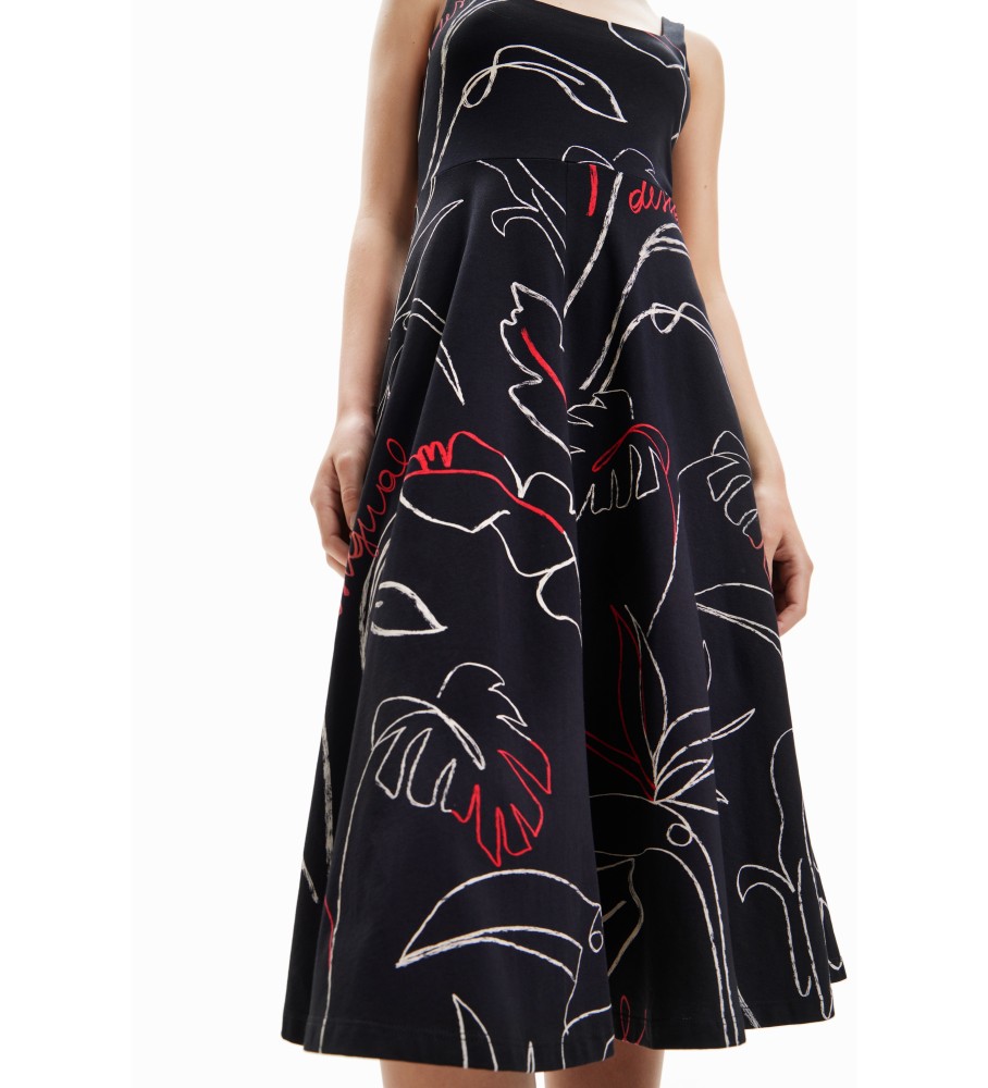 Vestido Desigual Cambridge Preto