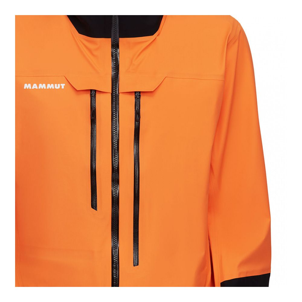 Mammut HALDIGRAT AIR HS - Veste Homme tangerine/black
