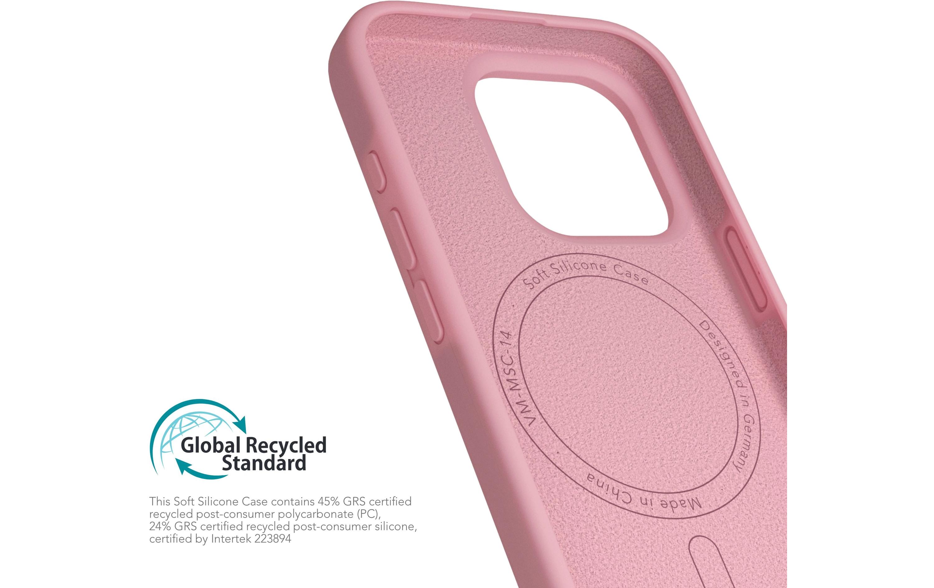 Back Cover Soft Silicone iPhone 16 Pro Max Cherry BlossomSilicone Backcover für das Apple iPhone 16 Pro Max