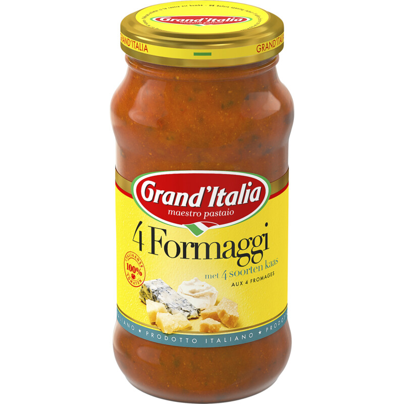 Grand' Italia 4 formaggi met 4 soorten kaas