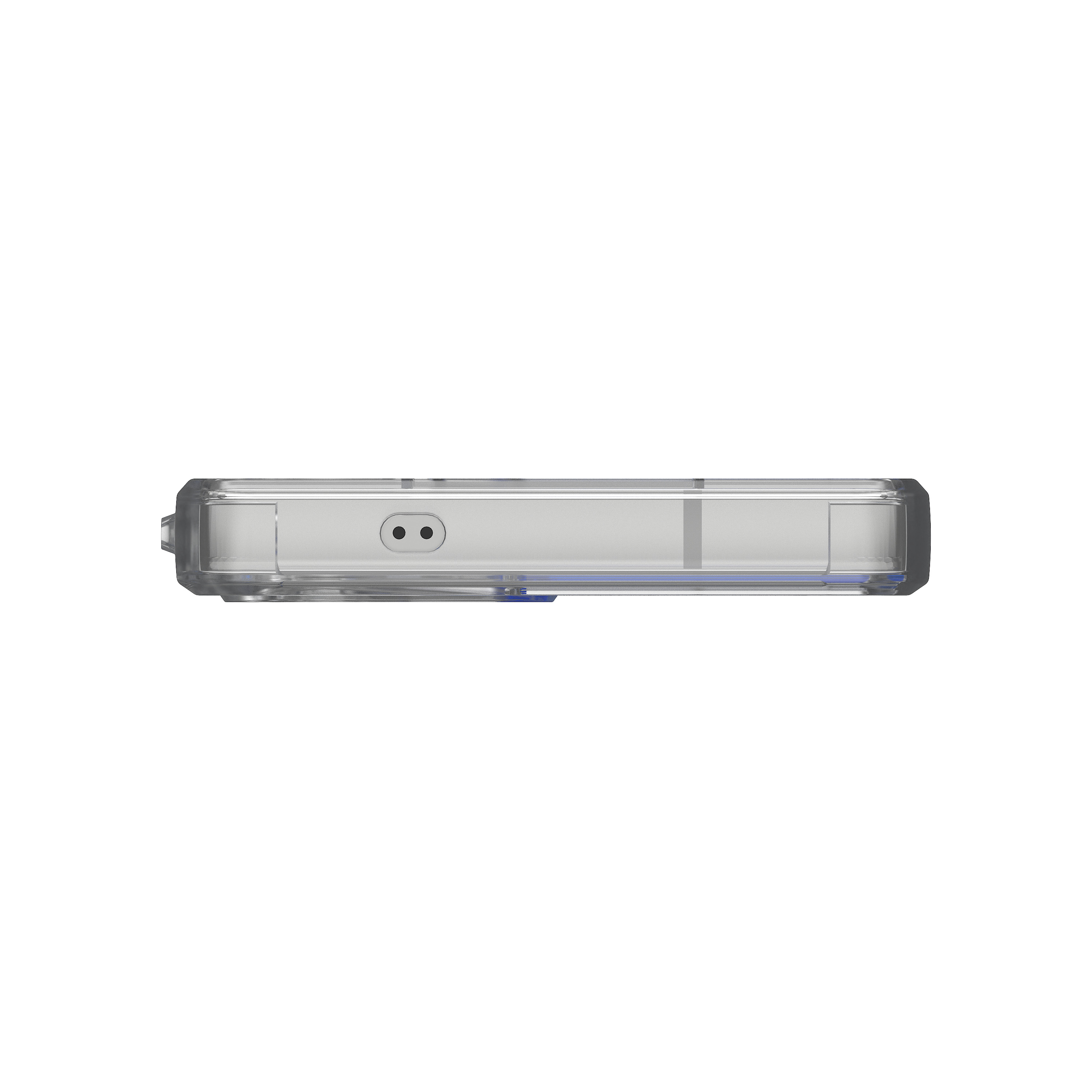 Samsung Galaxy S25 Ultra Schutzhülle Plyo Pro MagSafe-Modul (214486115E5E) - Transparent (Blau)