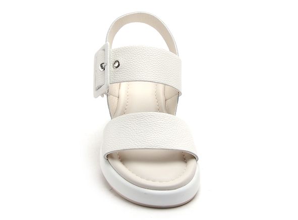 Dorking nu pieds plats femme slam d9088 blanc