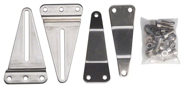 Kit de plaque de support avant Surly 1 Kit de plaque de montage Vélos de ville/Gravel