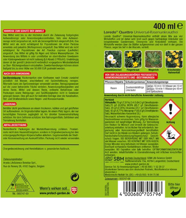 PROTECT GARDEN Loredo® Quattro
