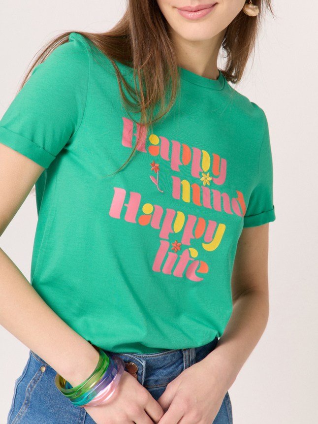 T-shirt à messages